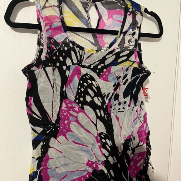 NWT INTERNATIONAL CONEPTS SLEEVELESS BLOUSE SZ PS - Picture 1 of 5